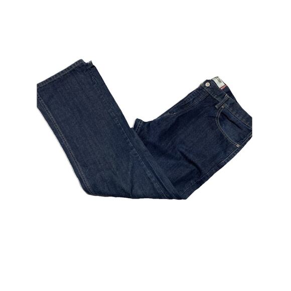 Levis 527 Jeans Mens Tag 38x32 Actual 39x31.5 Blue Bootcut Western Chore Dark - Picture 1 of 13